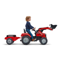 Frontlastare Massey Ferguson m/släp Röd Falk